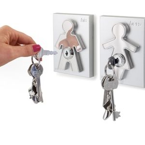 J-me his and hers key holder Wall Mounted key Organizer